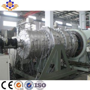 75-160MM Automatic PE Pipe Making Machine Single Screw Plastic Pipe Extrusion