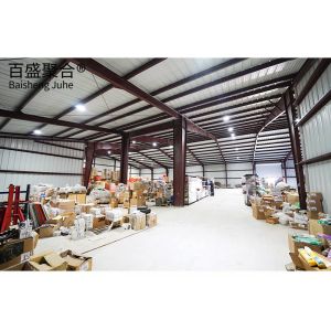 Metal Structure Warehouse Steel Building and Small Prefab Steel Sheds with GB