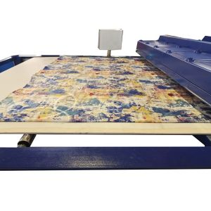 Cheap Automatic Sponge Laminated Carpet Embossing Machine with Cutting 2 in 1 Easy to Operate for sale