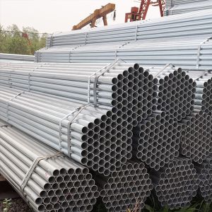 Galvanized pipe Factory hot sale DX51D DX52D superior quality 6m 12m 9m length