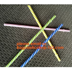wholesale party biodegradable cocktail drinking paper straws,Disposable Wrapped