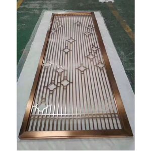 Decorative Partition Indoor Hotel Metal Privacy Screens