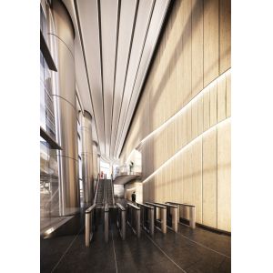 Custom Aluminium Suspended Ceiling Grid Perforated Ceiling Panel Tiles