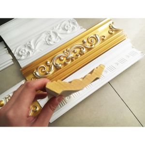 PU Decoration Cornice 2.4m Polyurethane Molded Products
