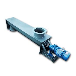 Motor Driven U Trough Screw Conveyor Corrosive Resistant