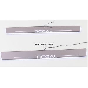 Buick Regal auto door safety lights led moving specail scuff light for car