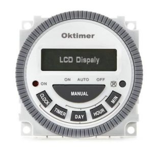 CN304 AC 220V Digital LCD Power Weekly Programmable Timer Time Switch Relay