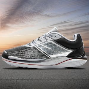Arched Support Eco Friendly Running Shoes Round Head Biodegradable
