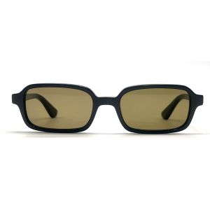 AS086 Acetate Frame Sunglasses for Unisex with Scratch-resistant Lenses