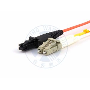 China XYFiber multimode OM1 duplex fiber optic patch cable 62.5/125 LC to MTRJ on sale
