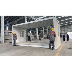 Modern Design Winter Insulated Prefab Tiny Foldable Container House Prefabricate