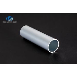 Extrusion 6063 T6 Aluminum Tubing Multifeatured CQM Approved 4 Inch Width