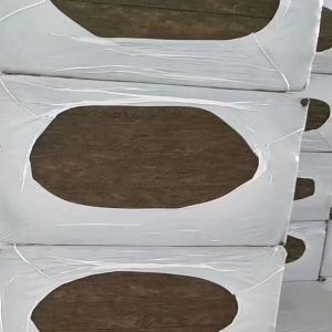 Modern Square Rock Wool Insulation Materials Fire-Resistant and Heat-Insulating