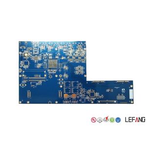 Electronics Automotive Circuit Board , Immersion Gold Fr4 Copper Clad Circuit