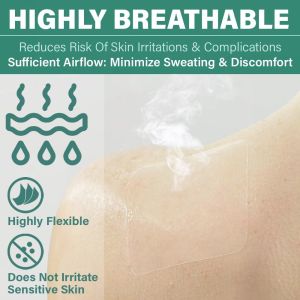 Transparent Film Dressing, Large Waterproof Adhesive Patch | Window Frame Wound