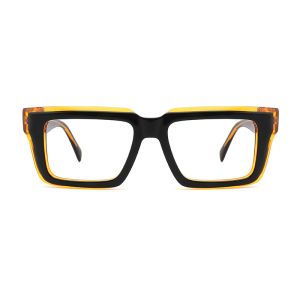 China Thick Acetate Frame Glasses 145 mm , Tortoiseshell women frame glasses on sale