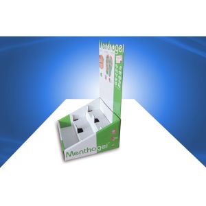 Two Tier Cardboard Countertop Displays Storage Box for Nursingcare Products