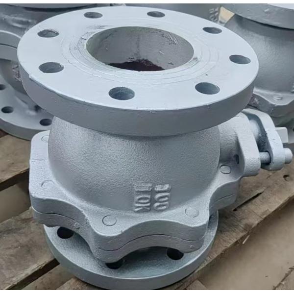 JIS10K 2-PC FC200 cast iron ball valve