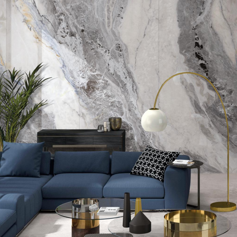 1200x2700mm Indoor Porcelain Tile Panels 4 Patterns for Endless Design Options