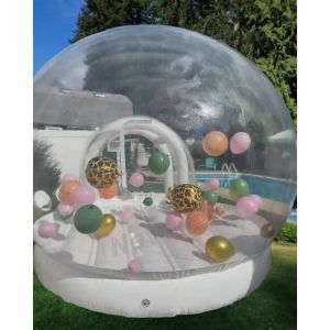 Customized Color Inflatable Bubble House Dome Tent for 14 Years up Requirement