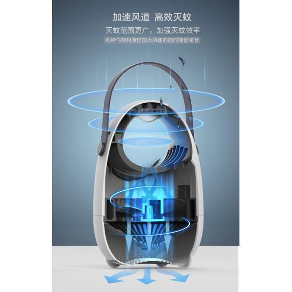 2020 new design indoor portable USB LED 9 fan blades electric insect killer electric mosquito