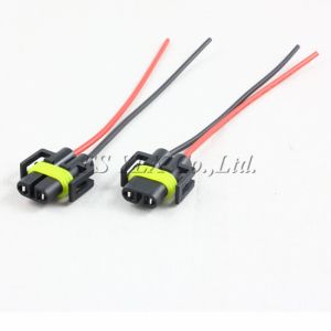 Led H8 H9 socket LED bulb holder LED H11 H8 bulb extension socket wire cables