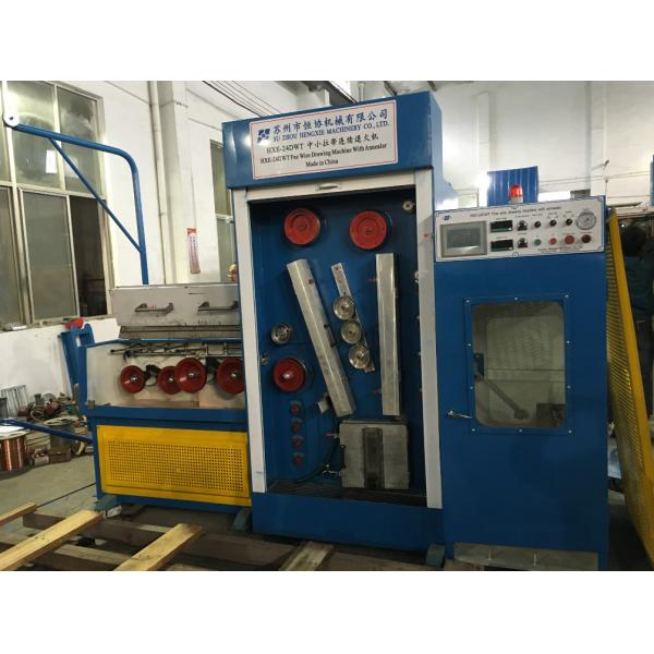 Three Inverter Control Customized Wire Drawing Machine AC 3 Phase 22KW Main