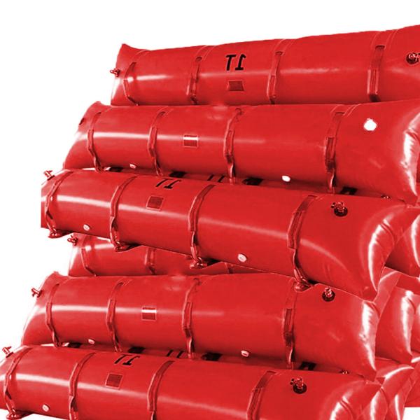 Quality Pillow Shaped Buoyancy Inflatable Underwater Lift Bags Good Sealing wholesale