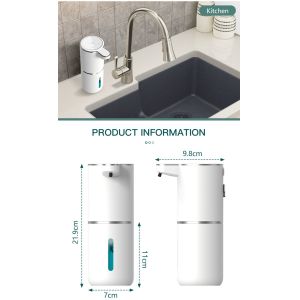 Infrared Sensor Automatic Soap Dispenser 380ml Capacity