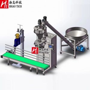 SS304 Weighing Filling Packing Machine Servo Powder Auger Filler