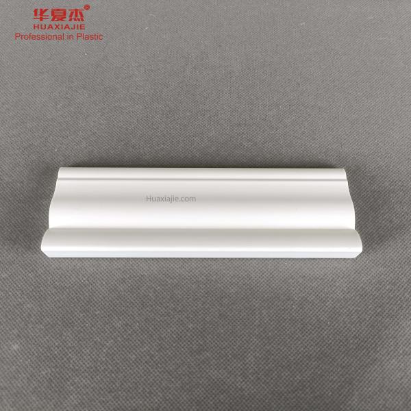 Quality Easy Cleaned Pvc Trim Crown Moulding For House Decoration wholesale