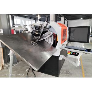 0.3 - 2.5mm Wire Forming Multifunction CNC Spring Making Machine With Servo