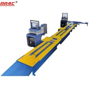 AA4C 2-wheeled motorcycles Centralized testing line include brake force axle