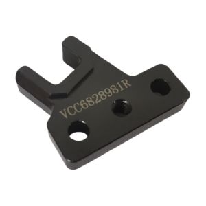 High Precision 6061-T6 CNC Machined Aerospace Parts With Black Anodized Finish