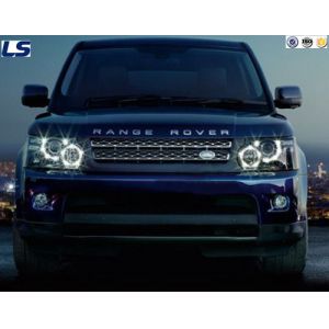 China LED Angel Eyes HID Head Lamps Lights for Range Rover Sport 2010-2012 on sale