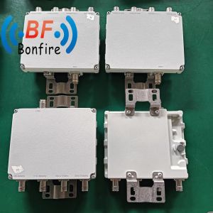 Cheap Outdoor Quadplexer 1710-2700MHz RF Quad-Band Combiner Multiplexer 7/16DIN Female Type for sale