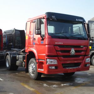 WD615.62 Engine 4x2 Prime Mover Truck 6 Wheels 290hp With Weather Resistance