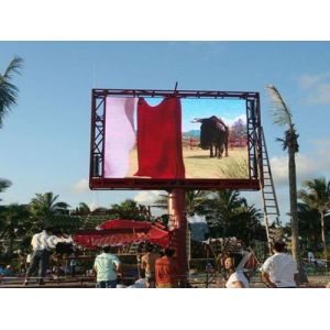 China Ph10 outdoor waterproof led display for advertising on sale
