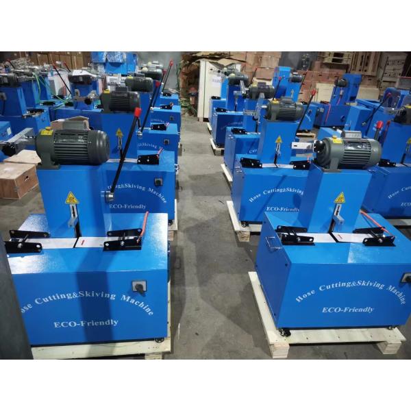 2 inch 75kg Electric Hose Cutting And Skiving Machine Ideal for Industrial