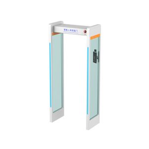High Accuracy Walk Through Metal Detector Human Body Temperature Measurement