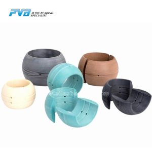 Self Lubricating Composite PVB Spherical Bushing Bearing Chemical Resistance
