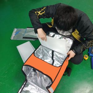 Customized Logo Pizza Cooler Delivery Backpack 42L/58L for Restaurants and