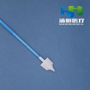 Broom Head Cervical Sampler , HPV Testing Cervical Cytology Brush