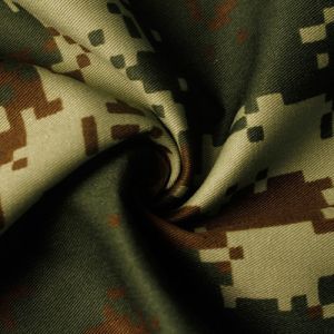 Cheap Medium Weight Polyester Cotton Uniform Fabric for Digital Printed Uniform Jackets for sale