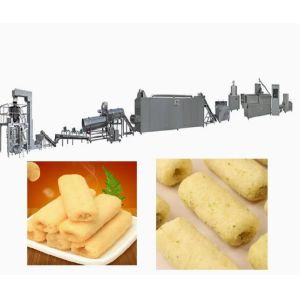 Low consumption Snacks Food Puff Extruder Machine / puff maker machine