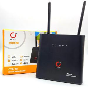 China OLAX AX9 PRO 300mbps Wifi Wireless Router 4G 5G Lte CPE Wifi Router Modem With Sim Card Slot on sale