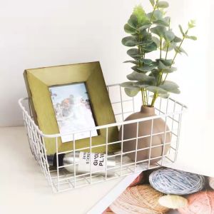 Spices Stackable Wire Mesh Storage Baskets For Kitchen