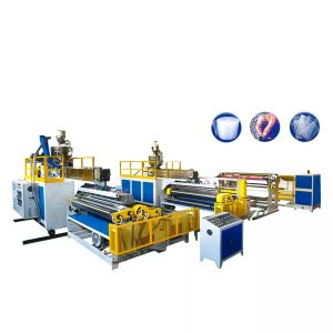 air cushion bubble film roll making machine wrap sheet extruder