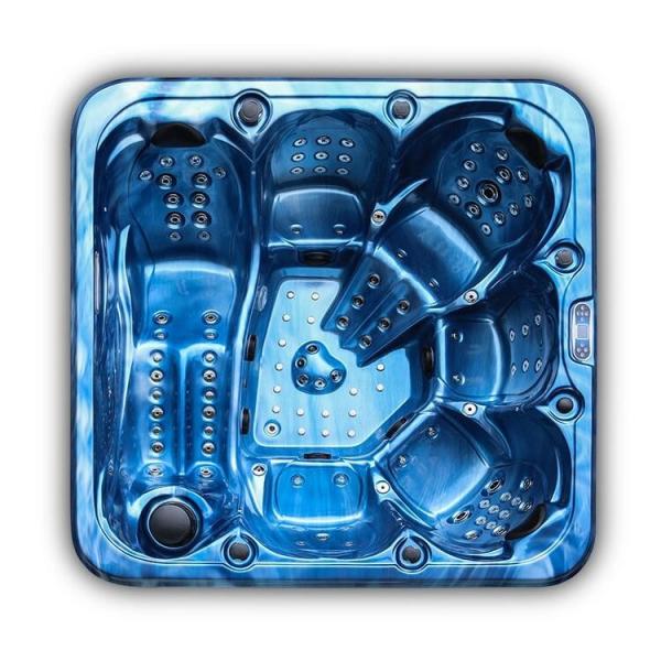 Quality Luxury 6 Persons Hot Tubs For Outdoor Acrylic Spa Pools With Massage Function Swim Spa For Family wholesale