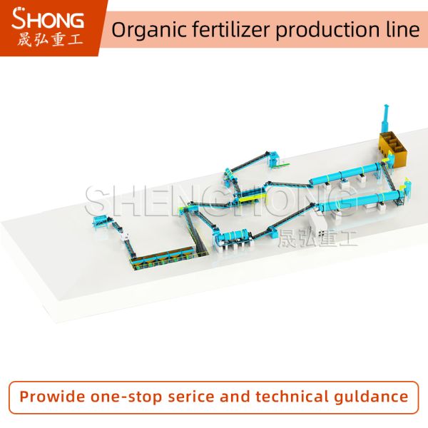 Quality Fully Automatic Organic Fertilizer Production Line for Large-Scale Compost Making with One-Step Molding Technology wholesale